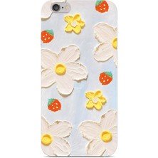 Manitoba Iphone 6 Plus / 6s Plus Uyumlu Baskılı Yumuşak Silikon Şeffaf Telefon Kılıfı