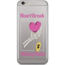 Manitoba Iphone 6 Plus / 6s Plus Uyumlu Baskılı Yumuşak Silikon Şeffaf Telefon Kılıfı