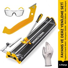 Altınmakas Sgs Plus Profesyonel Fayans Granit ve Derz Yenileme Seti 4 Parça Beyaz Uygulama