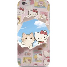 Manitoba Iphone 6 Plus / 6s Plus Uyumlu Baskılı Yumuşak Silikon Şeffaf Telefon Kılıfı