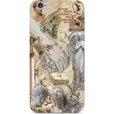 Manitoba Iphone 6 Plus / 6s Plus Uyumlu Baskılı Yumuşak Silikon Şeffaf Telefon Kılıfı