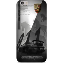 Manitoba Iphone 6 Plus / 6s Plus Uyumlu Baskılı Yumuşak Silikon Şeffaf Telefon Kılıfı