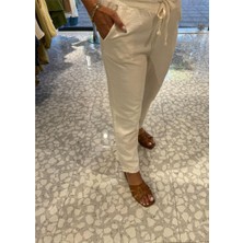 Pantolon Keten Lastikli