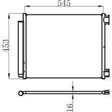Oris Orıs CRN001016 Klima Radyatörü Kondenseri Renault Megane Iv 15> Talısman 15> Grand Sc Nıc Iv 16> 1.2tce 1.3 Tce 1.5dci 1.6sce 1.6dci Ac Mek. Atom. Al Brz 921002969R-921004575R-921007588R