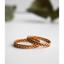 Narin Mücevherat Nar-In Altın Mücevherat Altın Yüzük Erkek Alyans 04