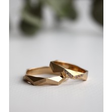 Narin Mücevherat Nar-In Altın Mücevherat Altın Yüzük Erkek Alyans 13