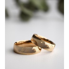 Narin Mücevherat Nar-In Altın Mücevherat Altın Yüzük Erkek Alyans 25