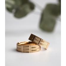 Narin Mücevherat Nar-In Altın Mücevherat Altın Yüzük Kadın Alyans 11