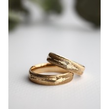 Narin Mücevherat Nar-In Altın Mücevherat Altın Yüzük Kadın Alyans 14