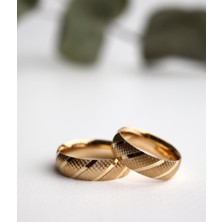 Narin Mücevherat Nar-In Altın Mücevherat Altın Yüzük Erkek Alyans 09