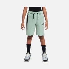 Nike Sportswear Tech Fleece Unisex - Fermuarlı Cep Rahat Tasarım - Çocuk Şort FD3289