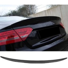 X Power Tuning Audi A5 Sedan  Parlak Siyah Boyalı Spoyler-Spoiler 2008-2015