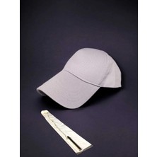 Ceritoğlu Unisex Ayarlanabilir Düz Sport Tarz Şapka Kolye Hediyeli