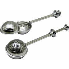 Mivexa Outdoor Outlet Paslanmaz Çelik Çay Süzgeci Çay Kaşığı Demlik Topu Bitki Çayı Filtresi