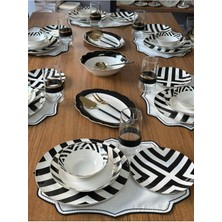 MD Mimoza Dekor Yemek Takımı 44 Parça 6 Kişilik Linea