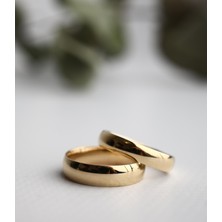 Narin Mücevherat Nar-In Altın Mücevherat Altın Yüzük Kadın Alyans 01