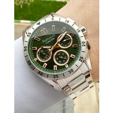 Ferrucci Kadranı Yeşil Göstergeleri Aktif Erkek Kol Saati