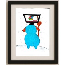 Karikatural Zhidov Kin Nikita 29X21CM Orijinal Karikatür Tablo