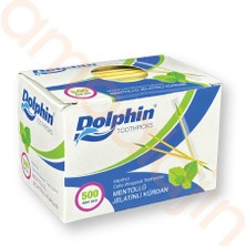 Ambalajın Dolphin Mentollü Jelatinli Kürdan 500'LÜ Paket