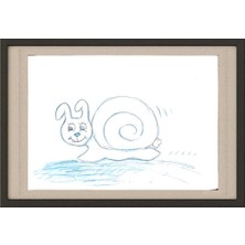 Karikatural Sasha Gilfer 29X21CM Orijinal Karikatür Tablo