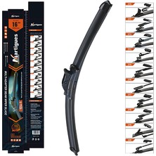 Martigues / Silecek Süpürgesi Muz 10 Aparatlı 400 mm / 16 Inç