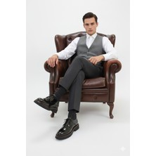 Doçka Erkek Iç-Dış Hakiki Deri Kalın Taban Klasik Tarz Ayakkabı ER5K/E114