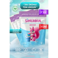 Sincabım Çok Amaçlı Oksijen Bazlı Toz Leke Çıkarıcı ve Beyazlatıcı 3X800 gr