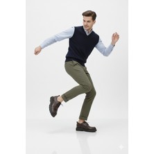 Doçka Erkek Iç-Dış Hakiki Deri Kalın Taban Hafif Klasik Tarz Mevsimlik Ayakkabı ER5K/E127