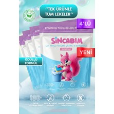 Sincabım Çok Amaçlı Oksijen Bazlı Toz Leke Çıkarıcı ve Beyazlatıcı 4X800 gr