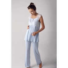 Kocabey  13200 Bayan Kısa Kol Lohusa Pijama Takımı