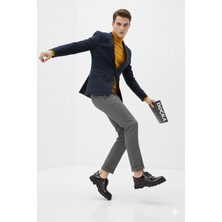 Doçka Erkek Iç-Dış Hakiki Deri Kalın Taban Klasik Tarz Ayakkabı ER5K/E114