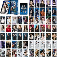 Kpop Dünyası Allday Project '' Famous '' Çift Yön Baskılı Lomo Card Seti (60 Pcs)