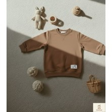 E&z Minibohe Erkek Çocuk Sweatshirtbej