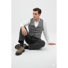 Doçka Erkek Iç-Dış Hakiki Deri Kalın Taban Klasik Tarz Ayakkabı ER5K/E114