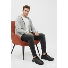 Doçka Erkek Hakiki Deri Ortopedik Günlük Spor Tarz Bağcıksız Ayakkabı AL25/CS281