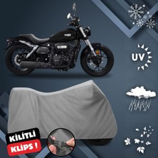 ULTRASHOP Yukı Funrider 125 Motosiklet Branda Su Geçirmez Motor Branda