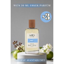 Mad Parfüm 3 Adet 30 ml W174 Erkek Parfüm Seti