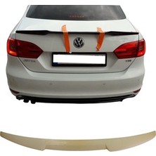 X Power Tuning Volkwagen Jetta Mk6 Plastik M4 Parlak Siyah Spoyler 2011-2018