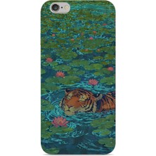 Manitoba Iphone 6 Plus / 6s Plus Uyumlu Baskılı Yumuşak Silikon Şeffaf Telefon Kılıfı