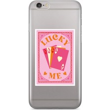 Manitoba Iphone 6 Plus / 6s Plus Uyumlu Baskılı Yumuşak Silikon Şeffaf Telefon Kılıfı