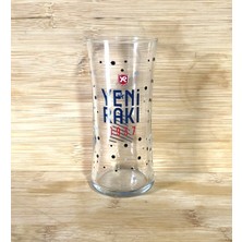 Sanat Taciri 1 Adet Yeni Yıl Temalı Yeni Rakı Bardağı