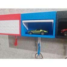 Araba Garajı Şeklinde Kapı Girişi Anahtar Askısı (Arabasız Gönderiliyor)