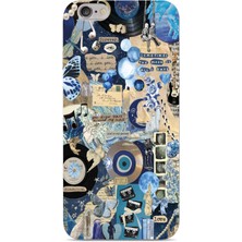 Manitoba Iphone 6 Plus / 6s Plus Uyumlu Baskılı Yumuşak Silikon Şeffaf Telefon Kılıfı