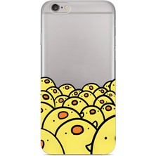 Manitoba Iphone 6 Plus / 6s Plus Uyumlu Baskılı Yumuşak Silikon Şeffaf Telefon Kılıfı