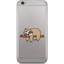 Manitoba Iphone 6 Plus / 6s Plus Uyumlu Baskılı Yumuşak Silikon Şeffaf Telefon Kılıfı