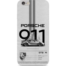 Manitoba Iphone 6 Plus / 6s Plus Uyumlu Baskılı Yumuşak Silikon Şeffaf Telefon Kılıfı