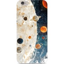 Manitoba Iphone 6 Plus / 6s Plus Uyumlu Baskılı Yumuşak Silikon Şeffaf Telefon Kılıfı