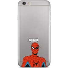 Manitoba Iphone 6 Plus / 6s Plus Uyumlu Baskılı Yumuşak Silikon Şeffaf Telefon Kılıfı