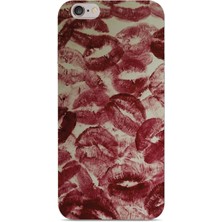 Manitoba Iphone 6 Plus / 6s Plus Uyumlu Baskılı Yumuşak Silikon Şeffaf Telefon Kılıfı