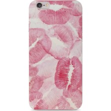 Manitoba Iphone 6 Plus / 6s Plus Uyumlu Baskılı Yumuşak Silikon Şeffaf Telefon Kılıfı